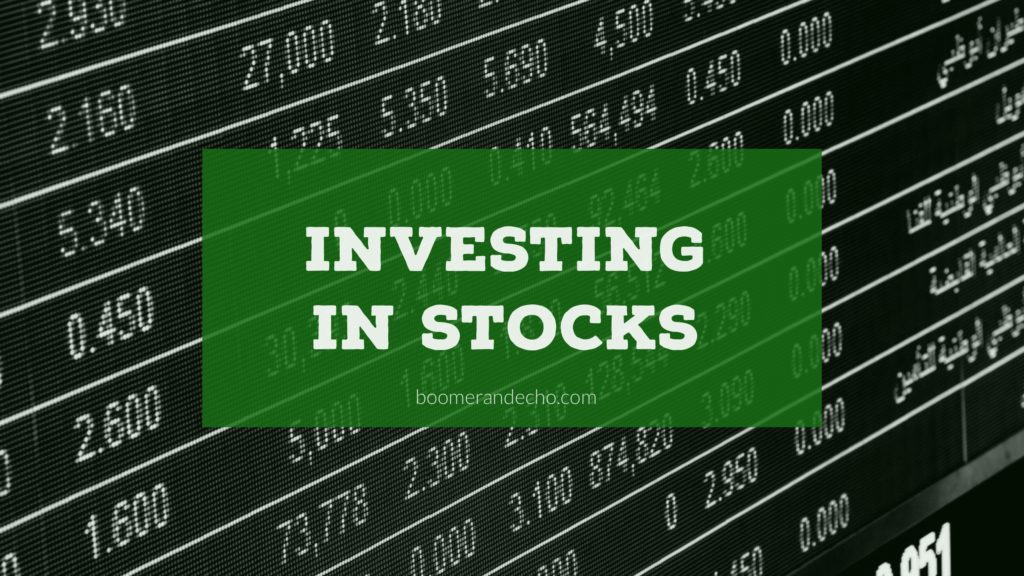 Investing In Stocks