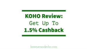 KOHO Review