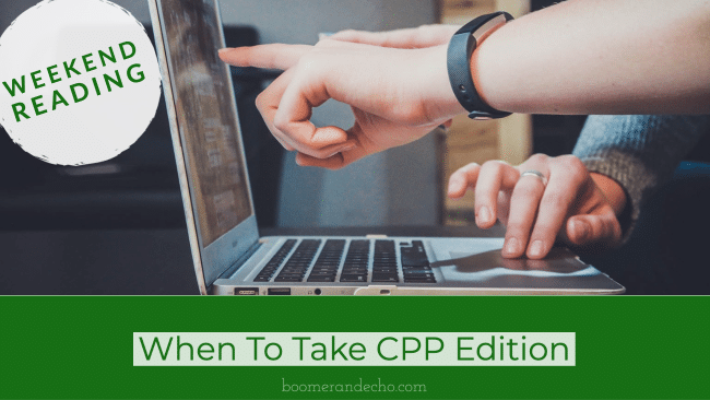 When to take CPP