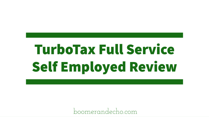 TurboTax Full Service Self Employed Review