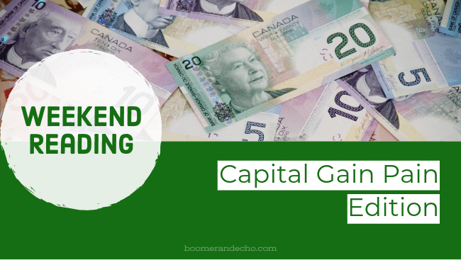 Weekend Reading: Capital Gain Pain Edition